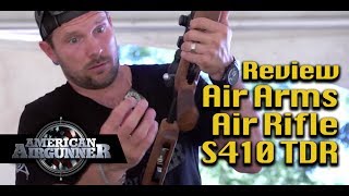 Air Arms Air Rifle S410 TDR  Airgunner Gun Review [upl. by Adil]