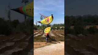 Thả diều cõng giàn sáo gì đây các bạnvietnamkite kite xuhuong layangan patang youtubeshorts [upl. by Remat]