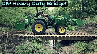 200 DIY Heavy Duty Bridge [upl. by Buyer375]