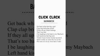 RAMI part 🔥clickclack babymonster lyrics [upl. by Regnig]