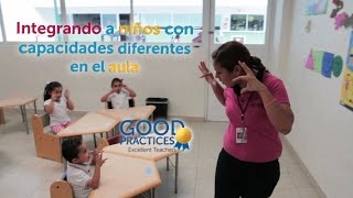 Integrando a niños con capacidades diferentes en el aula [upl. by Zevahc]