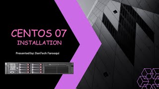 Installation Guide for CentOS 7 Complete Video [upl. by Tandy]