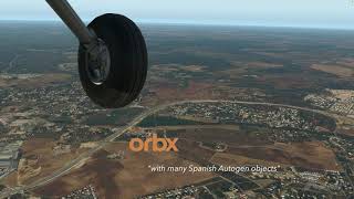 Orbx TrueEarth EU South Spain  Scenic Seville Impression [upl. by Acirahs136]