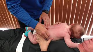 Baby finds relief from colic and constipation after Chiropractic care [upl. by Esertak]