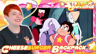 This Show is SO CUTE Steven Universe s1 Eps 3amp4 Cheeseburger Backpack amp Together Breakfast Reaction [upl. by Ruby]