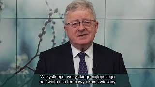 Czesław Siekierski  Minister Rolnictwa i Rozwoju Wsi składa życzenia z okazji Świąt Wielkanocnych [upl. by Enrev104]