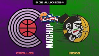 Criollos de Caguas vs Indios de Mayagüez  BSN2024 [upl. by Akins]