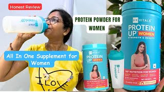 HK Vitals Protein Up Women  All In One Supplement for Women  Tasty nutitional drink [upl. by Dnomaj]