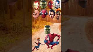 seat up spiderman set teh haed ☠️🙈🤪 dama tu cosita alian vs hulk vs spiderman shorts ytviral yt [upl. by Peg266]