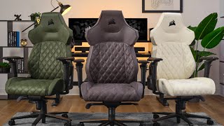 Corsair TC500 LUXE Gaming Chair Review Comfortable Seat For Long Sessions [upl. by Asle421]