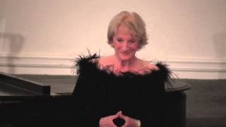 Karen Lundry sings quotLoveliest of Treesquot by John Duke text by AE Housman [upl. by Joerg843]