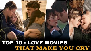 Top 10 Hearttouching Love story Movies In Hindi  Hollywood Love Movies  Netflix amp Primevideo [upl. by Ayama]