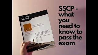 SSCP what you need to know to pass the exam [upl. by Kurman]