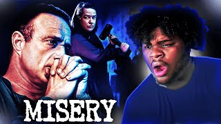 Watching MISERY 1990 For The First Time MOVIE REACTION [upl. by Maffa]