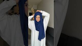 Full coverage hijab tutorial hijab hijabstyle hijabers shorts [upl. by Winnie]