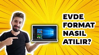 Windows 10 Format Atma  CDsiz  Programsız [upl. by Smada]