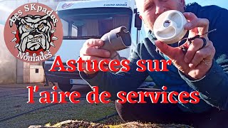 45 Astuces sur laire de services en campingcar et vanlife [upl. by Eilah590]