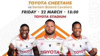 Toyota Cheetahs vs Boland Kavaliers 2024 [upl. by Mil]