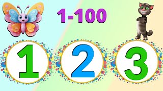 Counting 1 to 100Numbers 1 100123 for Kids123 CountingCountingNumbers SongKids MathFun🌟 [upl. by Odlanar]