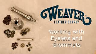 Working with Eyelets and Grommets [upl. by Florina]