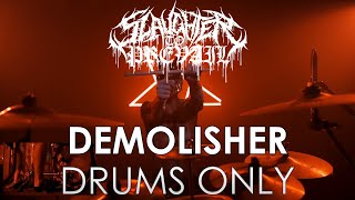 Slaughter To Prevail Evgeny Novikov  DEMOLISHER Drum Backing Track Drums Only MIDI [upl. by Merow]