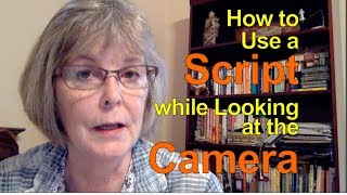 How to Use a Script while Looking at the Camera [upl. by Artied]