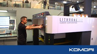 Komori Drupa 2016 G437 Live show [upl. by Rhodia]