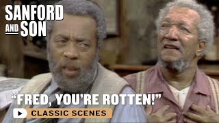 Grady Calls Fred A Rotten Father  Sanford and Son [upl. by Etheline]