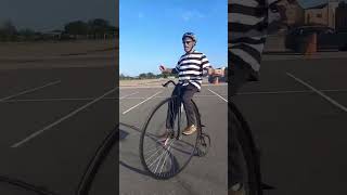 Penny farthing high wheel unicycles unicycling mike arotsky says truth [upl. by Lenssen668]