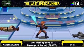 Kessel Run  Episode VIII  014 ManofmanyChins  Star Wars Episode III  Revenge of the Sith GBA [upl. by Janos]