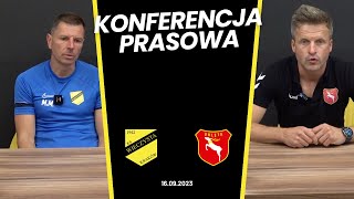 Konferencja po meczu Wieczysta Kraków  Orlęta Radzyń Podlaski 16092023 [upl. by Mable13]