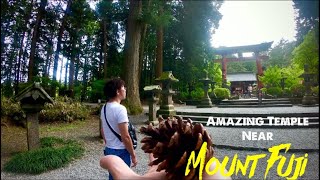 Fuji Sengen Shrine  Hidden shrine near Mt Fuji [upl. by Rashida]