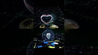 Worlds Largest Drone Show 8100 Drones Light Up China [upl. by Eigriv]