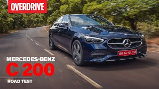 MercedesBenz C 200 review  all the luxury you need  OVERDRIVE [upl. by Ahsirpac846]