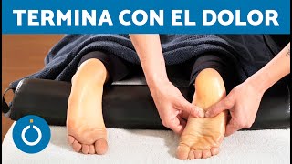 MASAJE de PIES para Fascitis plantar 🦶 🛑 No más DOLOR [upl. by Mientao92]