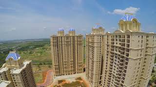 Hiranandani Parks Oragadam  Chennai  The Magnificent View of Oragadam from the top [upl. by Rushing842]