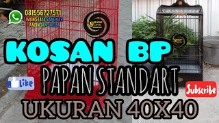 SANGKAR KOSAN BP PAPAN STANDART PION BENING [upl. by Wesla]