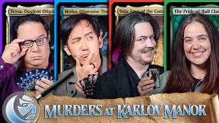 Murders at Karlov Manor w Arin Hanson  Game Knights 67  Magic The Gathering Commander Gameplay [upl. by Mckee]