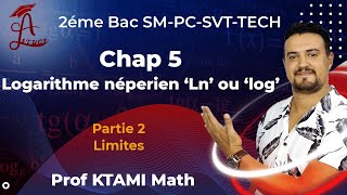 🔥Chap 5  Logarithme néperien Lnquot ou Log  Partie 2  Limites🔥 [upl. by Sana]