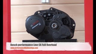 Bosch Performance Line CX bad motor noise every bearing changed [upl. by Clay]