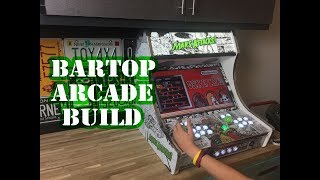 Crazy 5 min Bartop Arcade Build Mars Attacks [upl. by Mindi266]