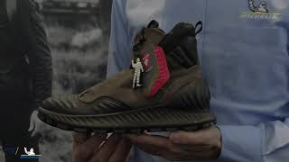 Ecco Exostrike equipped with Michelin Soles at ISPO 2019 [upl. by Scarito]