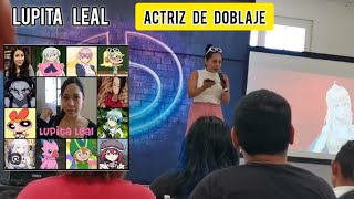 Lupita Leal Doblaje En La concomic Vallarta 2023 [upl. by Bibah796]