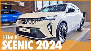 RENAULT SCENIC 2024 🤔 Un retour en SUV et 100 électrique REUSSI   SALON DE LYON 2023 [upl. by Kirchner863]