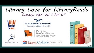 Booklist Webinar—Library Love for LibraryReads [upl. by Ezarras791]