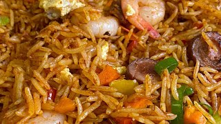 Assorted Jollof Rice RecipeGhana Jollof MasofsKitchen [upl. by Toffic651]