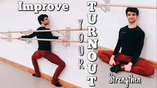 HOW TO Improve and Strengthen Your TURNOUT ⎪Beginner Ballet Tutorial [upl. by Nigle]