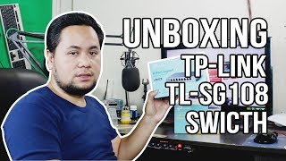 Unboxing Switch TPLINK TLSG108 [upl. by Gratt]