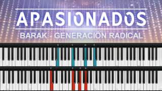 APASIONADOS  BARAK  COVER PIANO [upl. by Lezah]