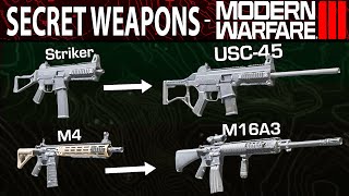 Hidden Weapons in MW3  Part 2 [upl. by Anuhsal]